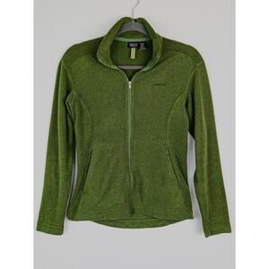 Patagonia Synchilla Jacket Fleece Zip Up Outdoor Gorpcore Hiking Green Size XS